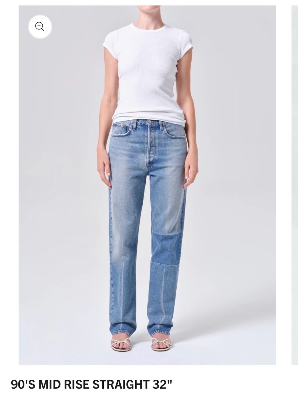 Agolde 90’s Jeans Light Blue Wash 23